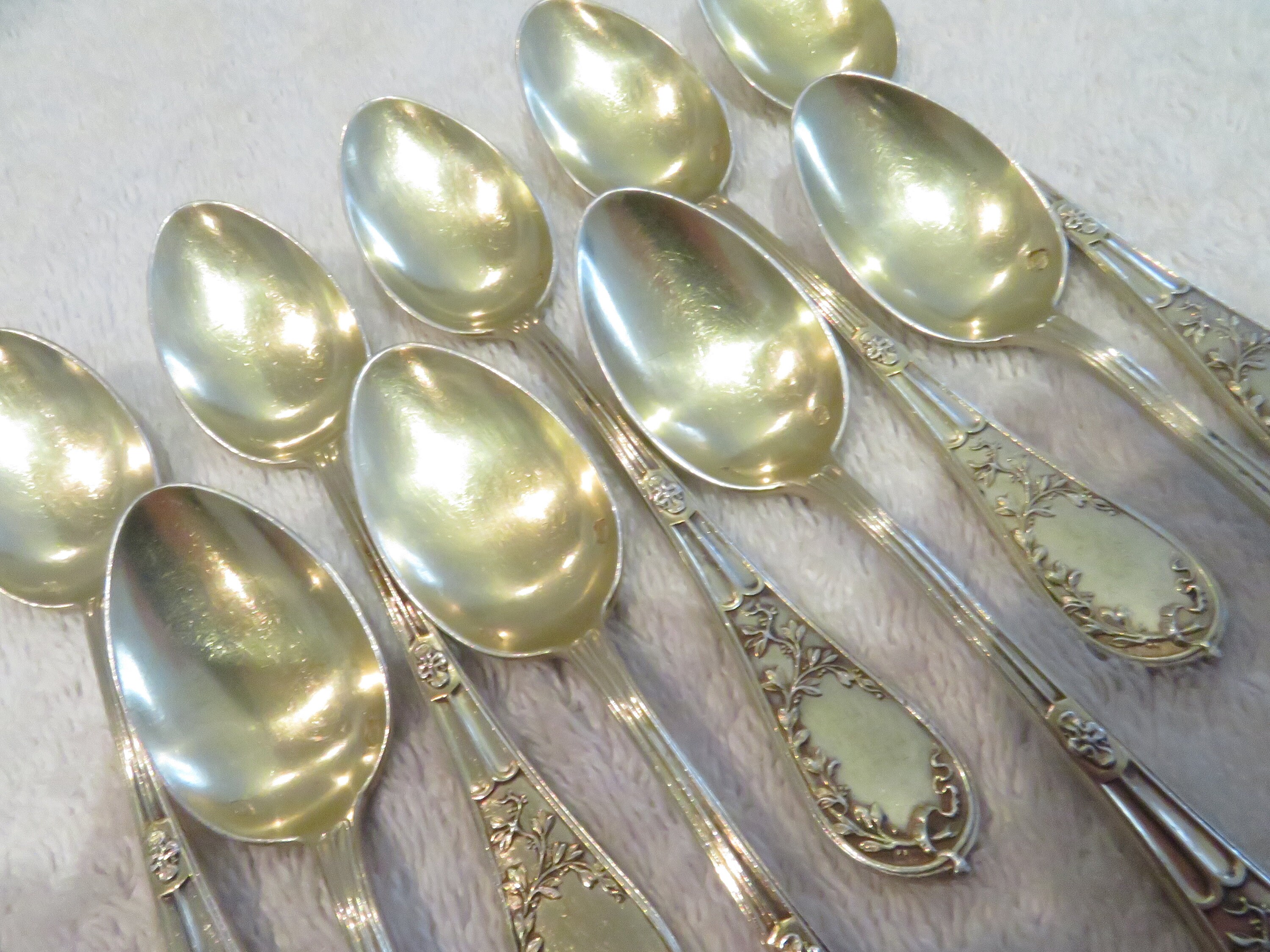 9 Cuillères À moka