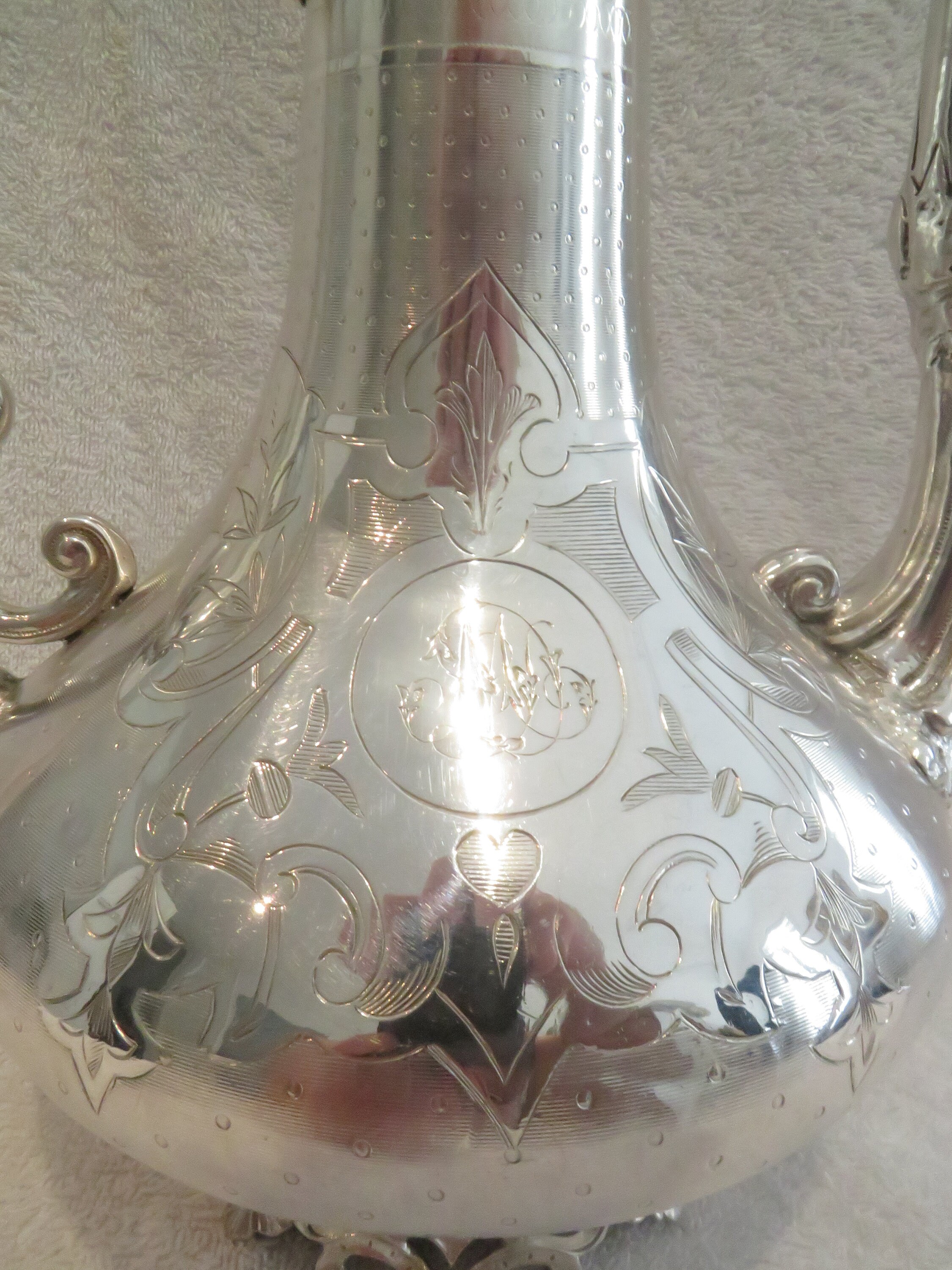 Théière En Argent Massif Minerve 950°° - Orfèvrerie Henin Et Cie, Sterling