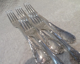 Air France 1st Class Christofle Stainless Steel Dinner Fork