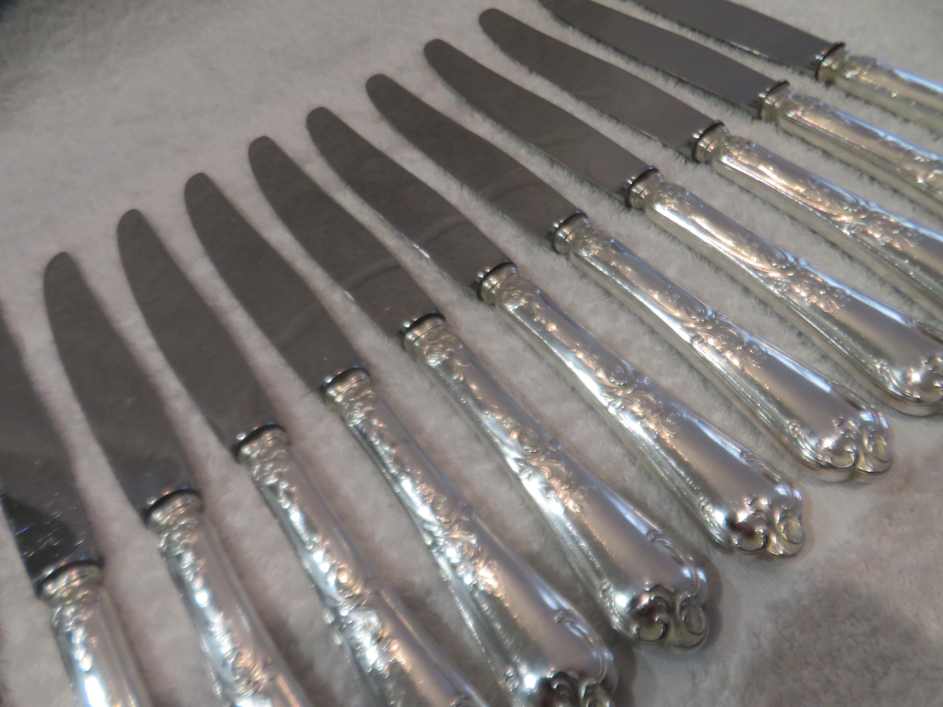 Solid Silver Knives - Etsy Canada