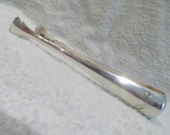 BELLE FOURCHETTE à GIGOT Manche ART NOUVEAU ARGENT Fourré poinçon MINERVE D - Vendu