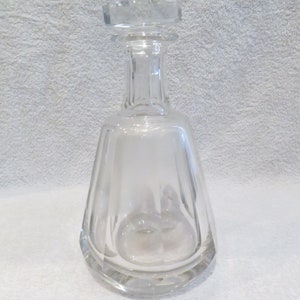 Decanter decanter crystal baccarat model Talleyrand Vintage French crystal decanter