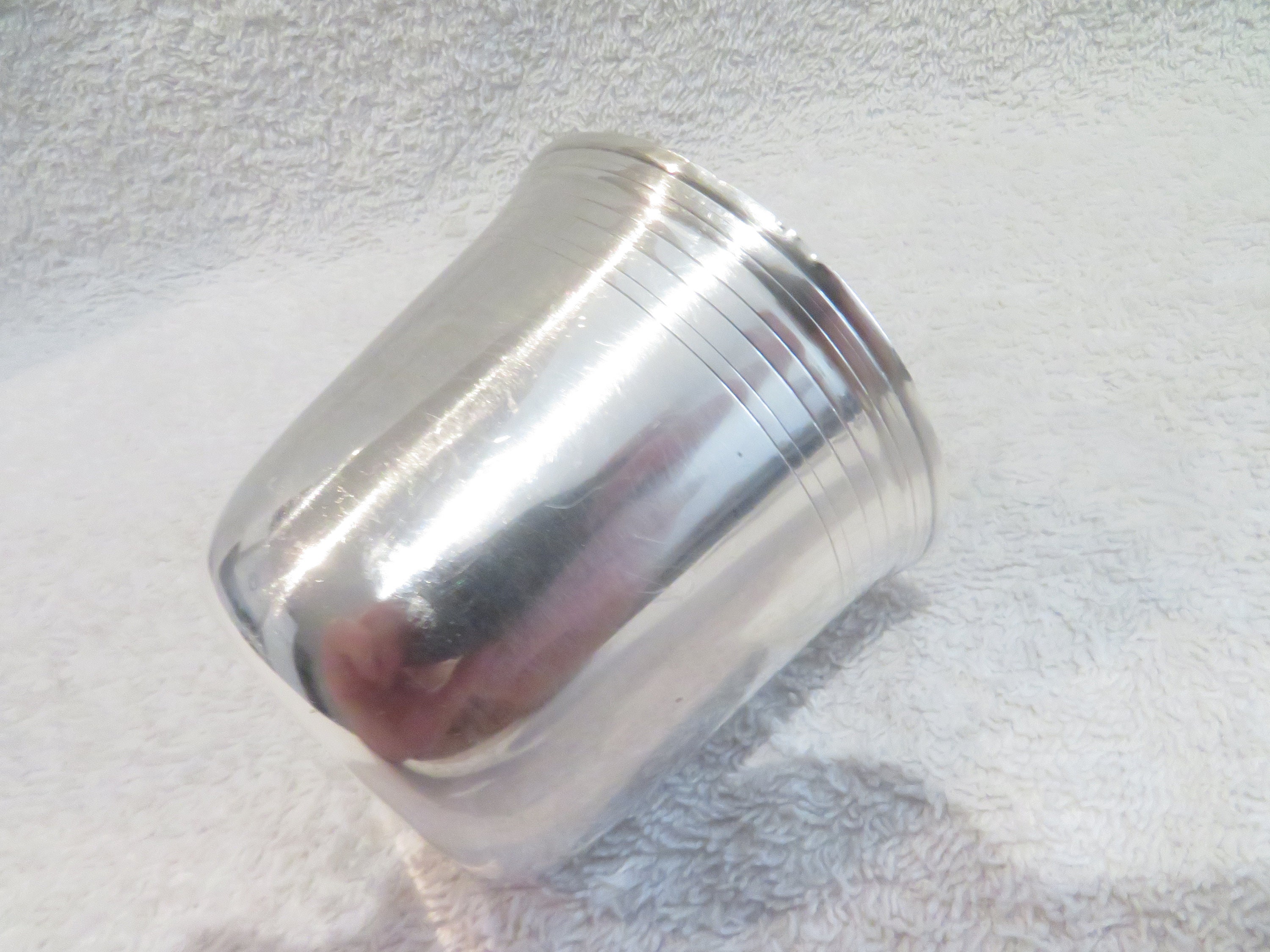 Timbale argent massif d'occasion