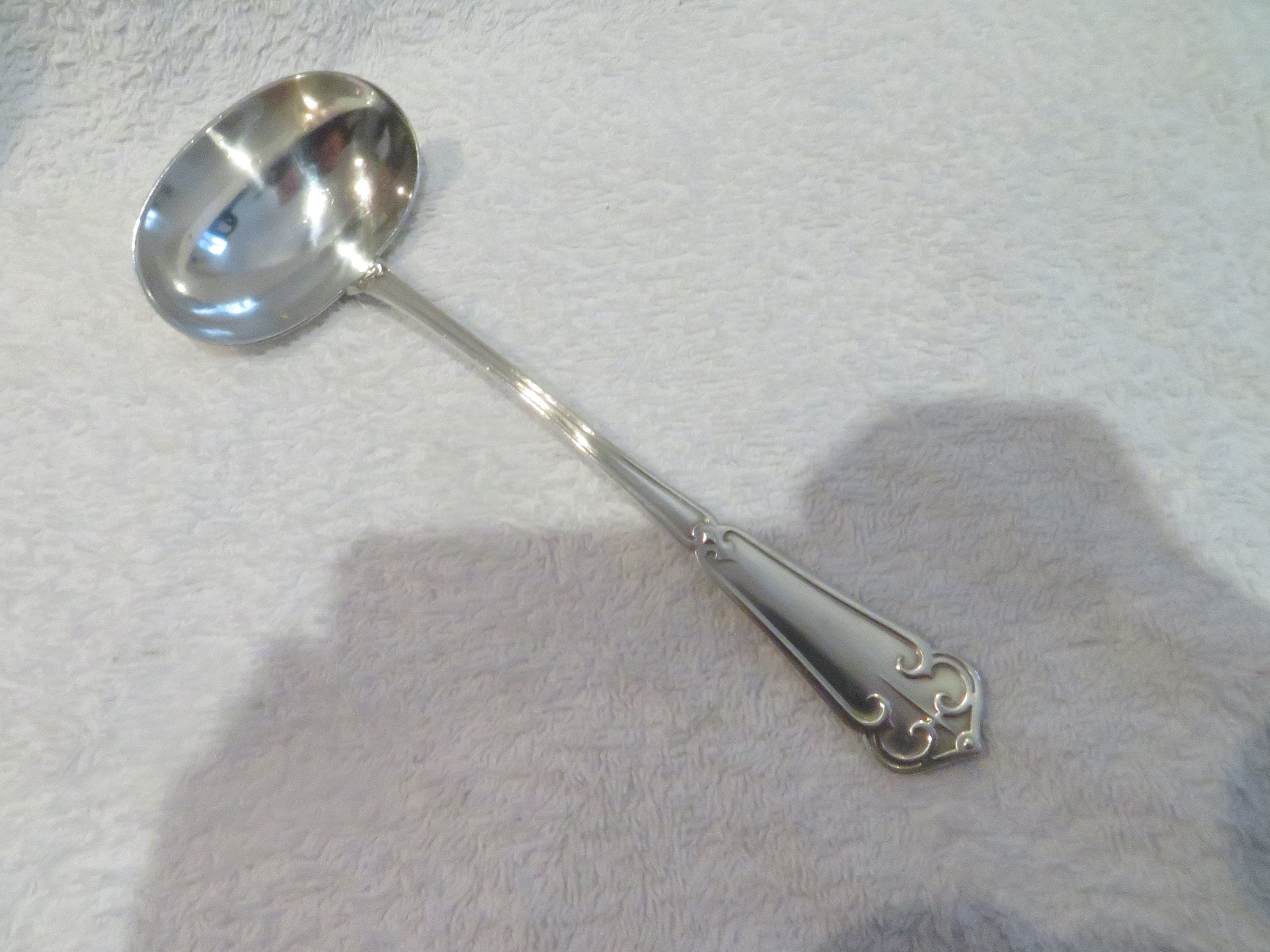 Louche À Sauce Argent