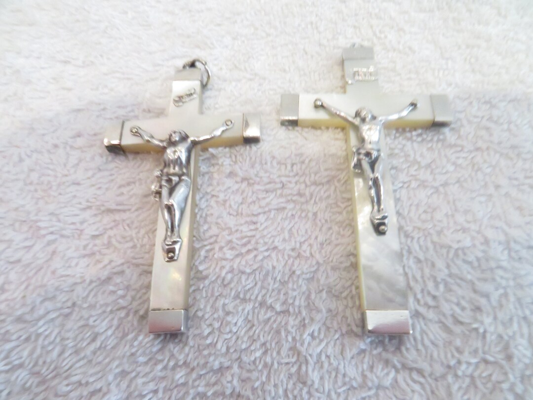 Pendentif Croix En Argent 925 - Marque Christofle Silver - Occasion En Bon état !