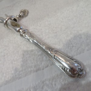 Pince A Gigot Argent Auriébat 65700 Collection - Antiquité - Art