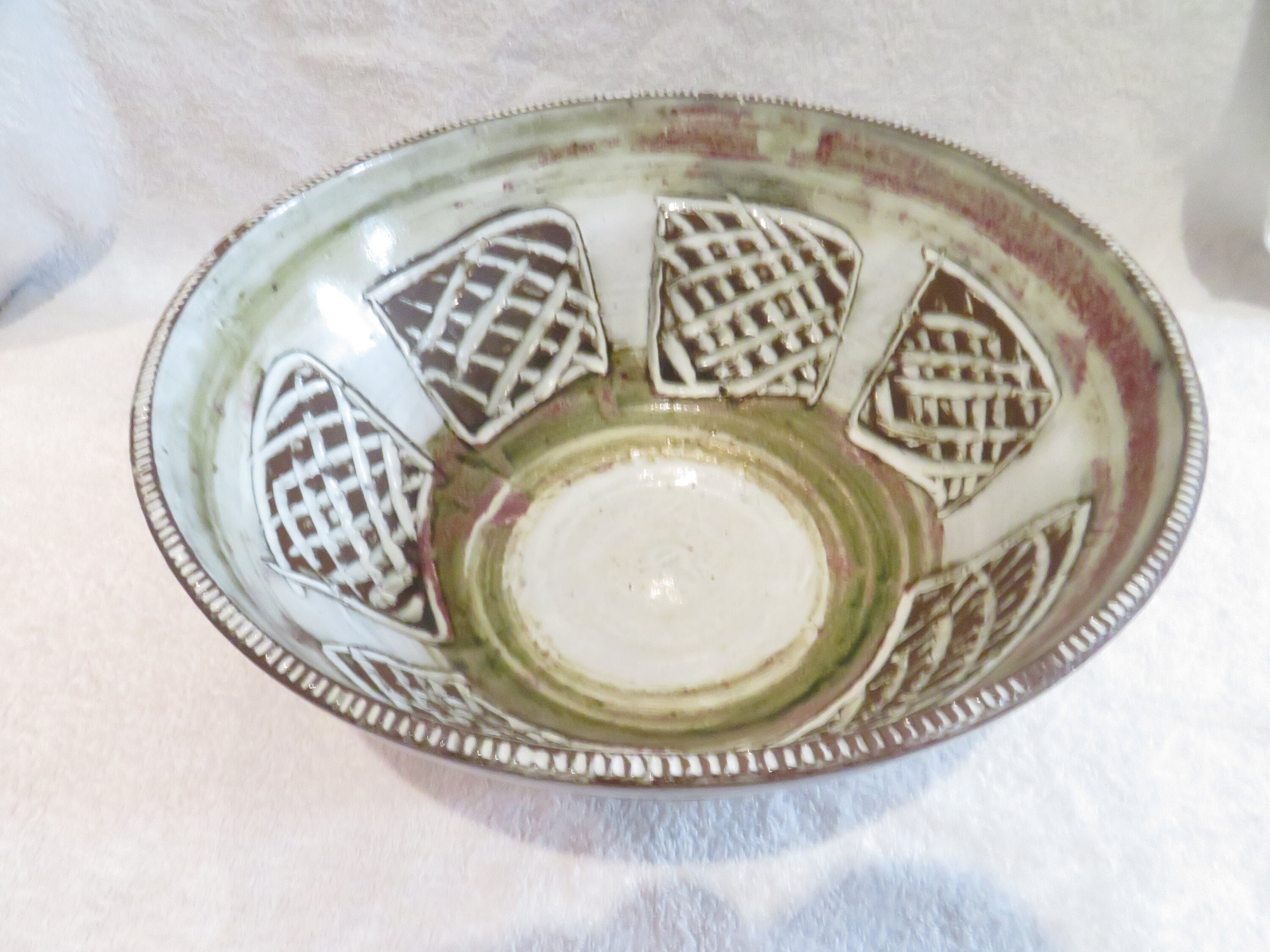Grand Saladier Faience