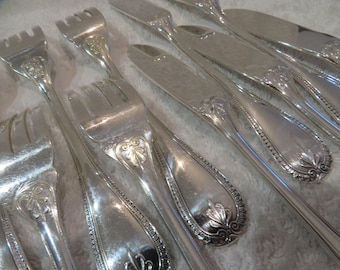 3 Cuillères à Soupe Métal Argenté Style Empire Orfèvre Christofle Modèle Malmaison Vintage French Silver-plated Soup Spoons