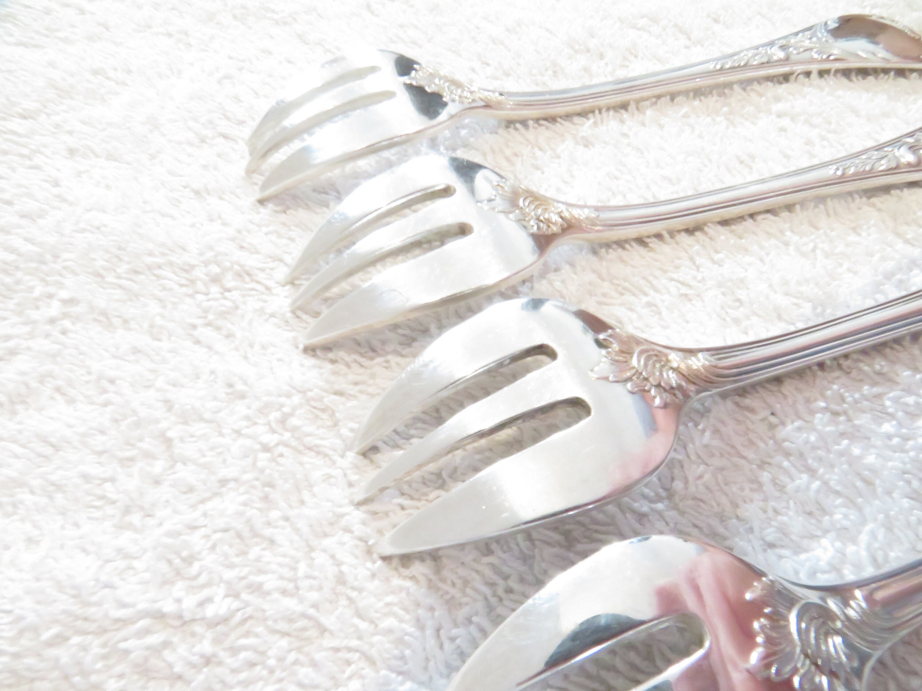 クリストフル　マルリー　フォーク　4本 マルリー ケーキフォーク