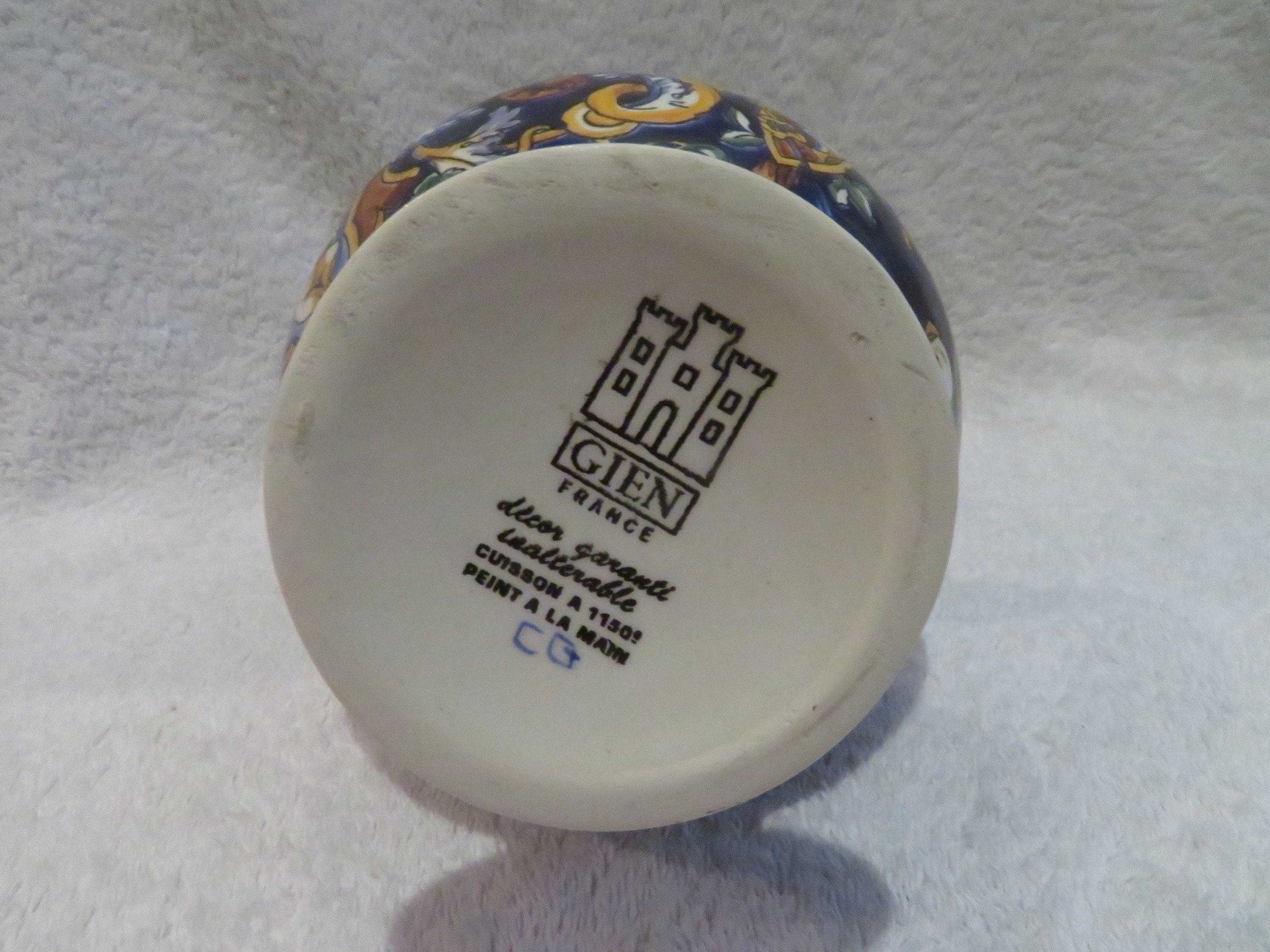 ジアン　ルネッサンス　ジアンブルー 水差し GIEN 水差し ジアンブルー ジアン ルネッサンス ジアンブルー 水差し