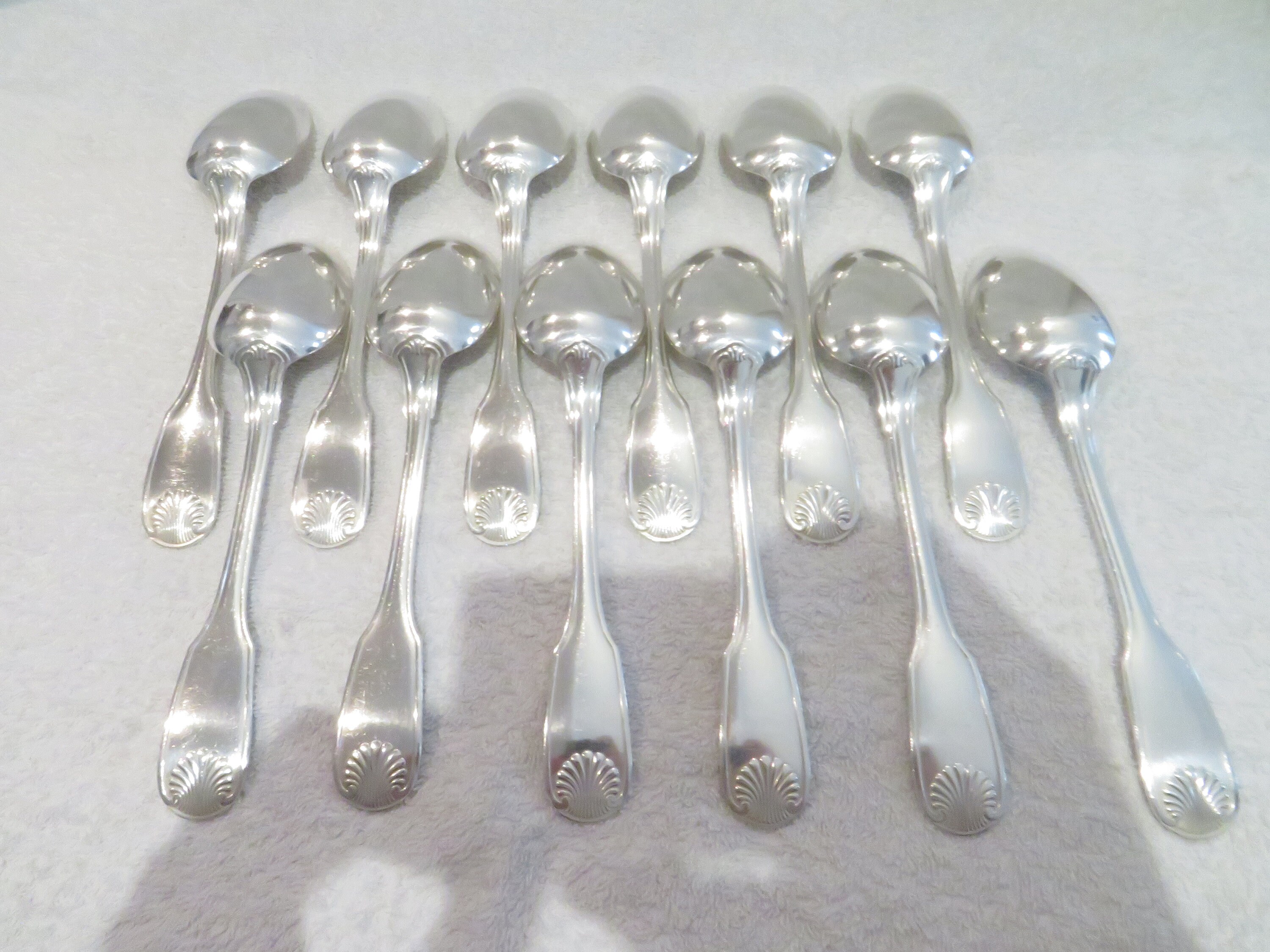 Cuillère à thé en argent massif Marly