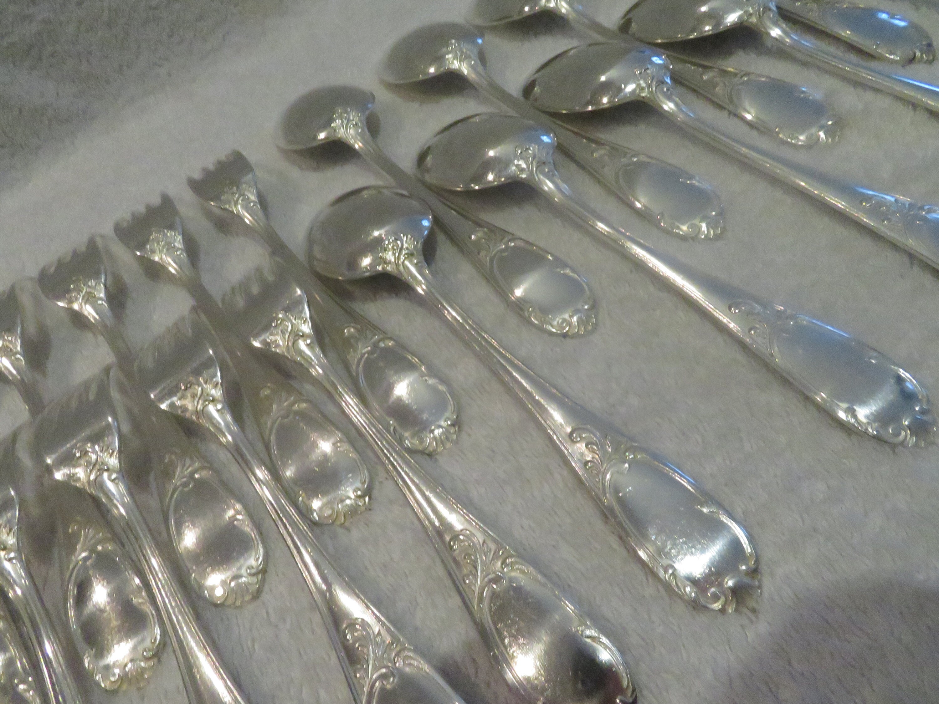 12 Couverts À Dessert