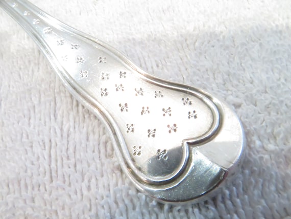 フランス アンティークPhilippe Berthier 銀製カトラリー3本