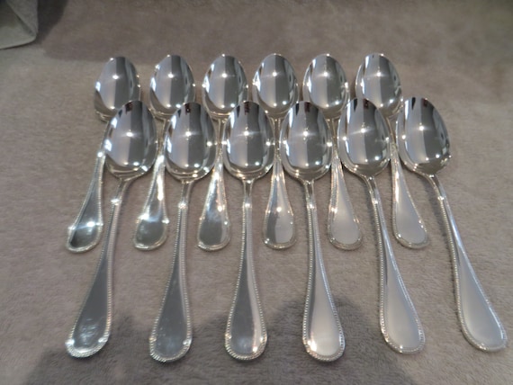 Cuillère à soupe en argent massif Malmaison