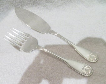 12 fourchettes à dessert métal argenté orfèvre Ravinet modèle