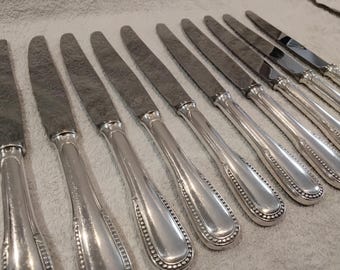 12 cuillères à café FRIONNET FRANCOIS métal argenté