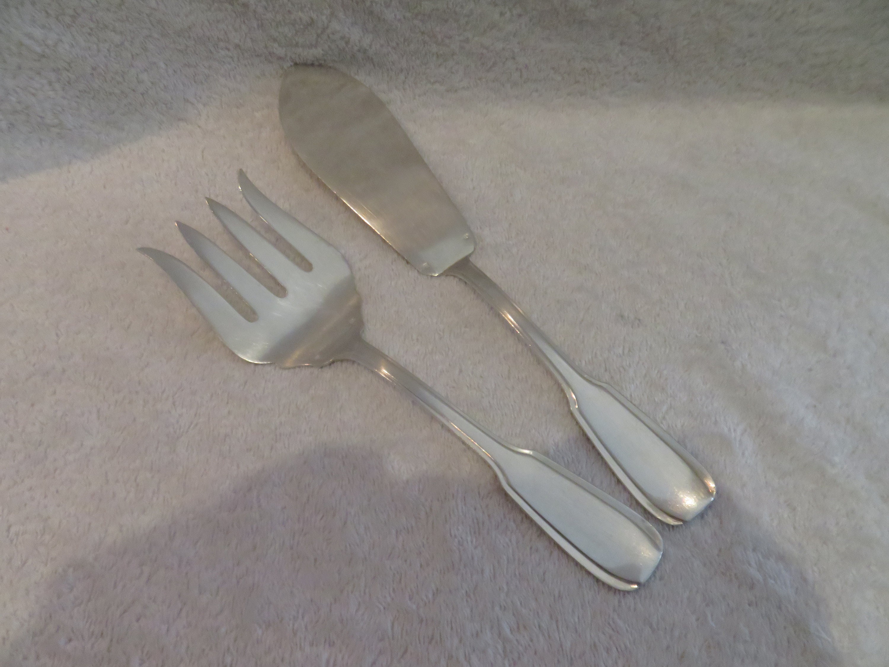 Service à Poisson 4 Pièces Inox 18/10 – Orfèvrerie Française Vintage Avec Boîte