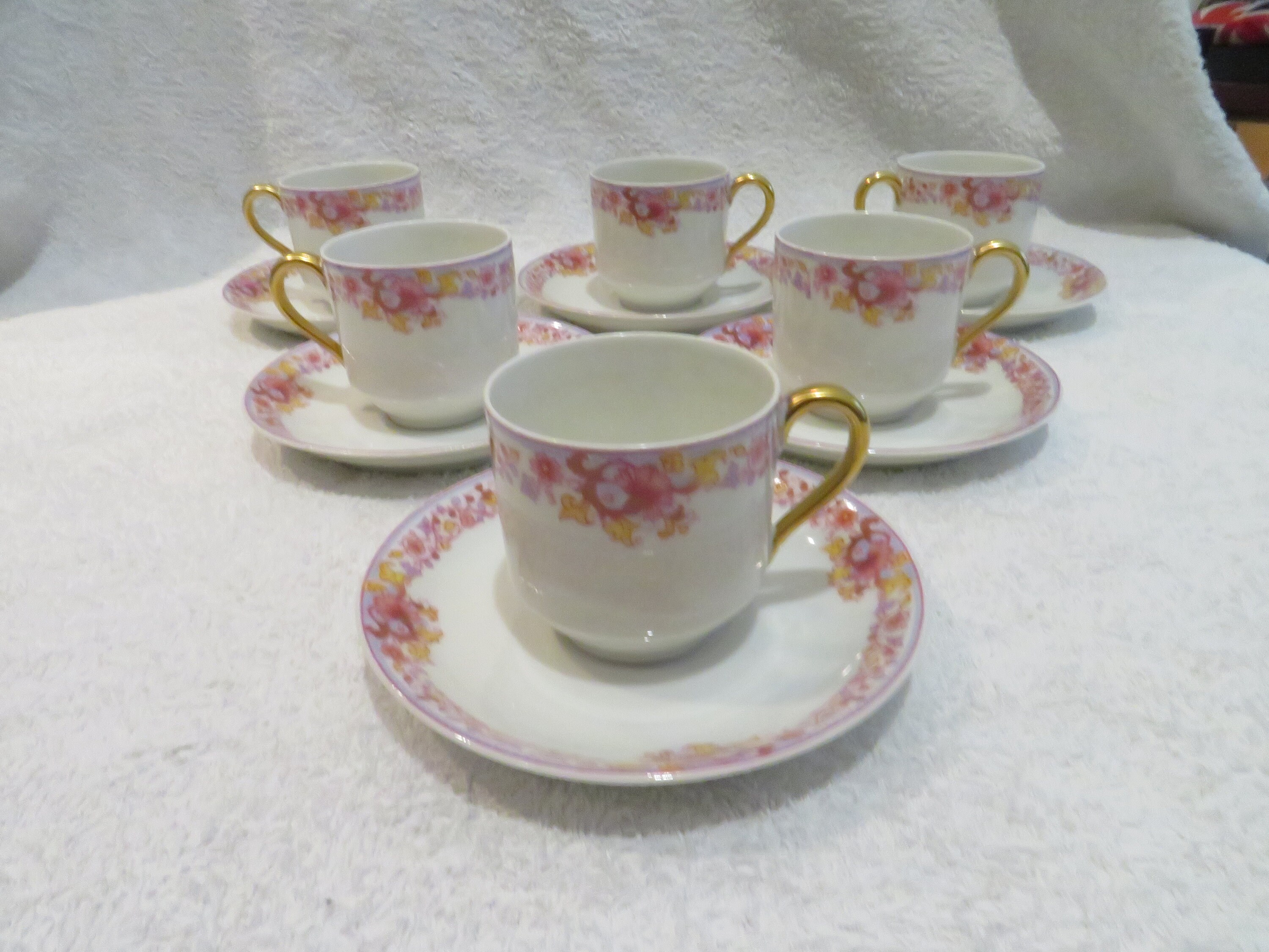 6 Tasses À Café Et