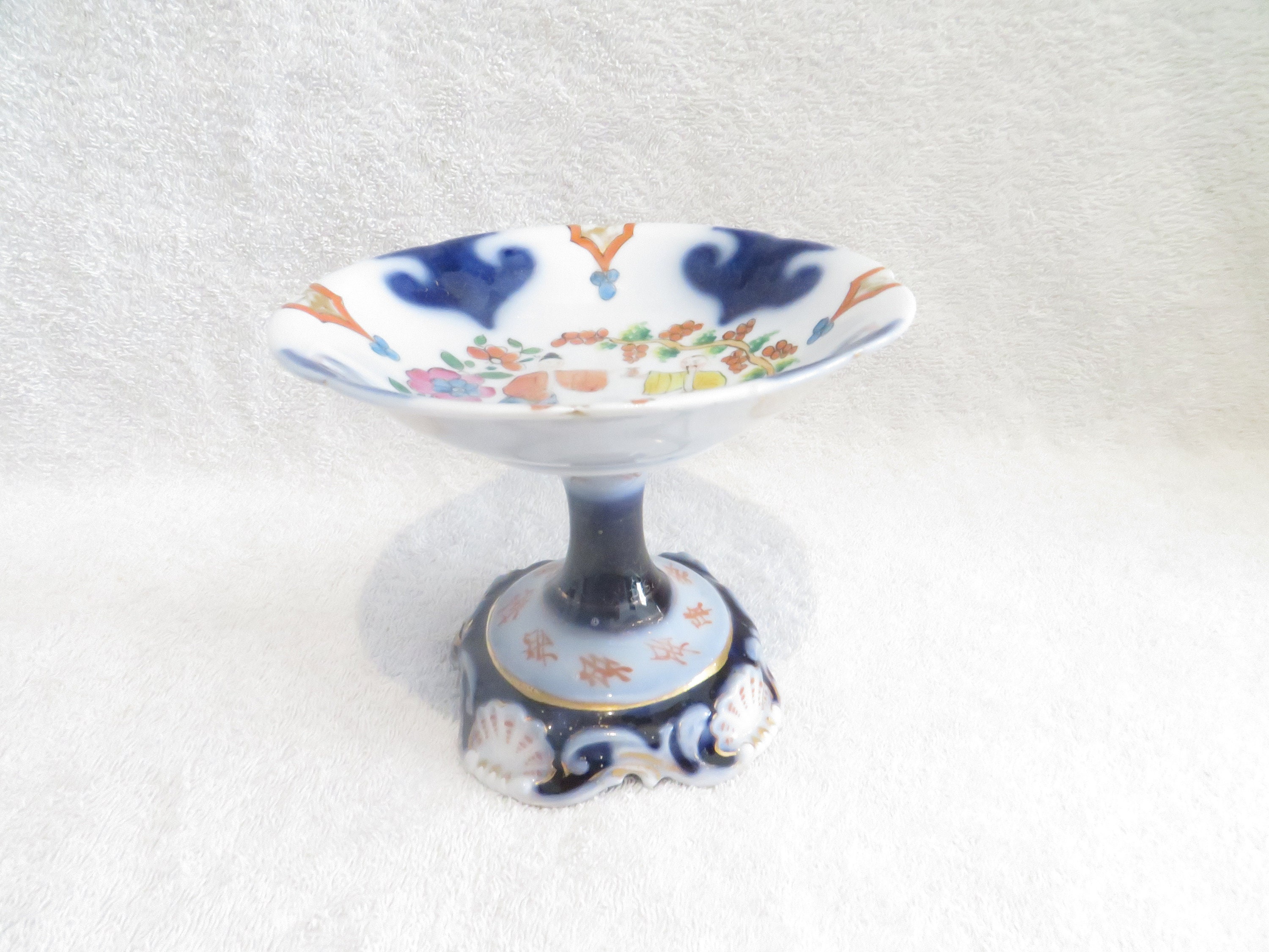 Coupe Miniature Porcelaine De Bayeux 19e – Petit Trésor Floral Signé Langlois ?