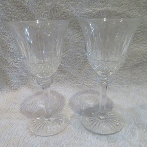 2 copas de vino de Oporto 9cl cristal de saint Louis modelo Saint Louis cristal francés porto copas de vino