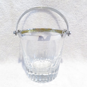 Baccarat-Kristall-Eiskübel Modell Cassino Vintage französischer Kristall-Eiswürfeleimer