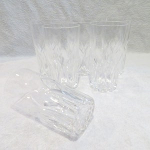 7 vasos con orangeade cristal de saint Louis modelo Camargue French Gorgeous crystal long drink cups 25cl