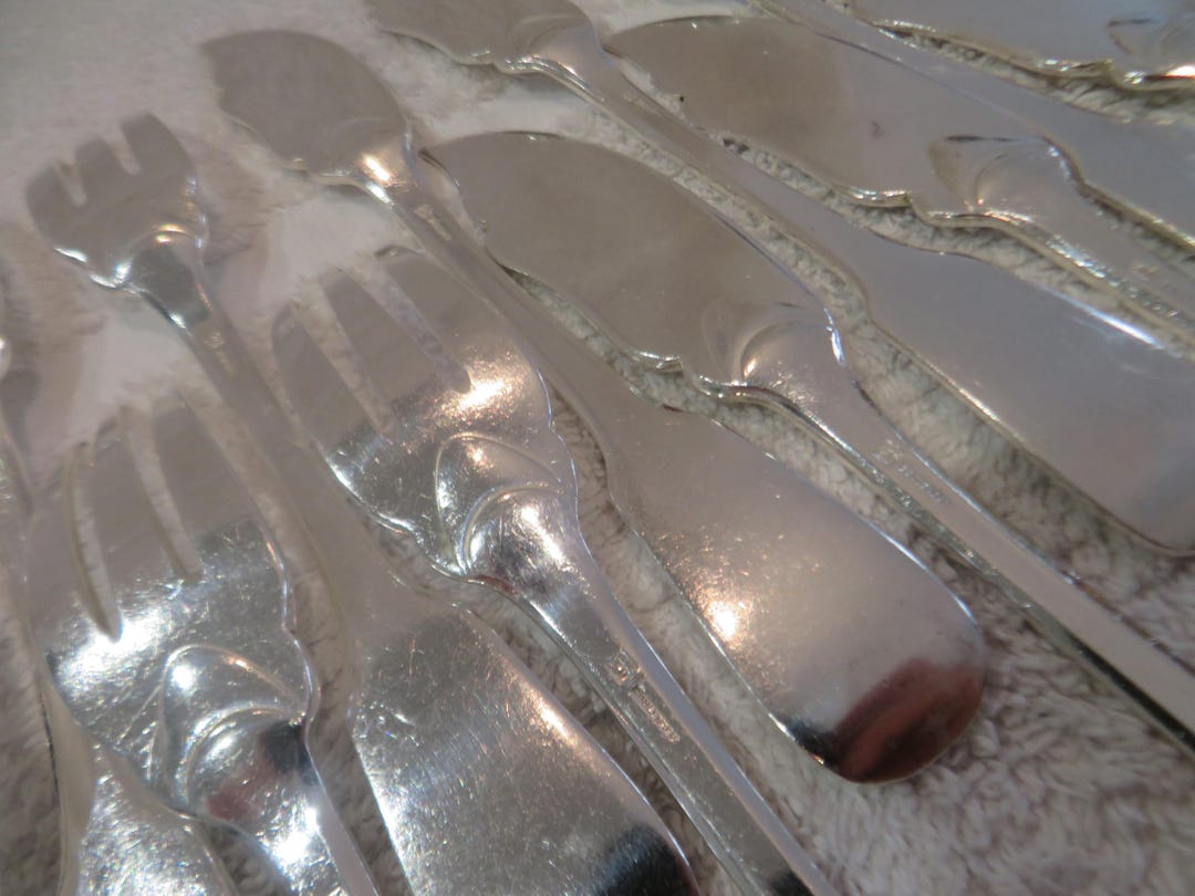 Couteaux metal argente boulenger d'occasion - Arts de la table