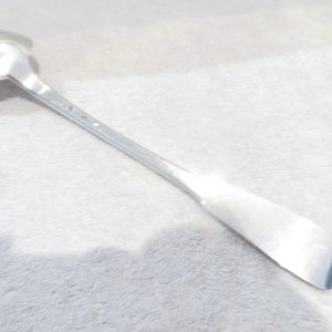 Superb 950 silver stew spoon Paris 1789 goldsmith Pierre Nicolas Somme Gorgeous late 18th c French 950 silver serving spoon 35.6cm