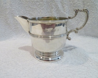 Crémier argent sterling 925 Anglais orfèvre William E Turner Birmingham 1903 English sterling silver creamer