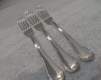 Air France 1st Class Christofle Stainless Steel Dinner Fork