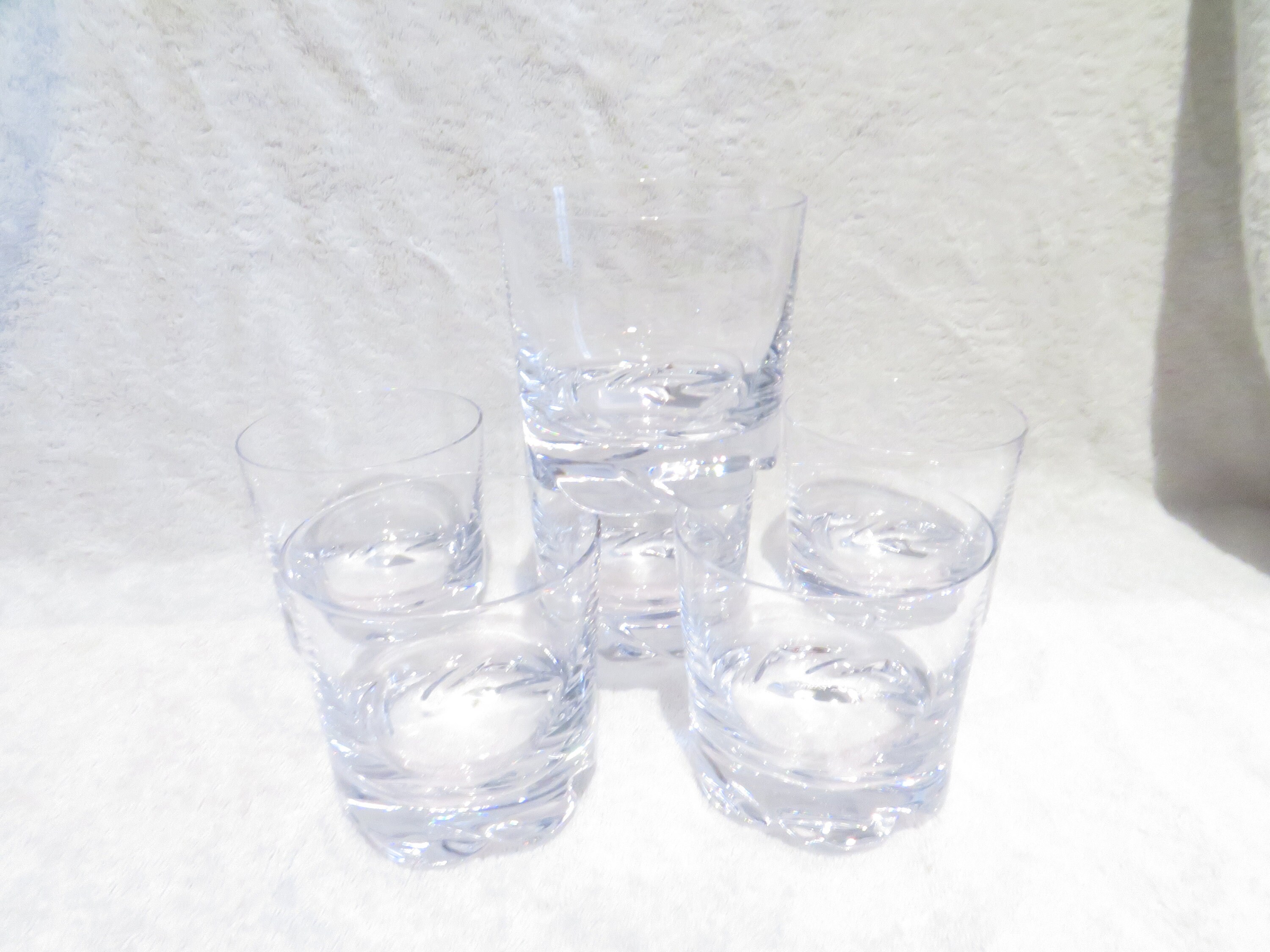 DAUM RIVIERA クリスタルガラス 6 ウイスキーグラス 30cl クリスタル Daum モデル Blanzey