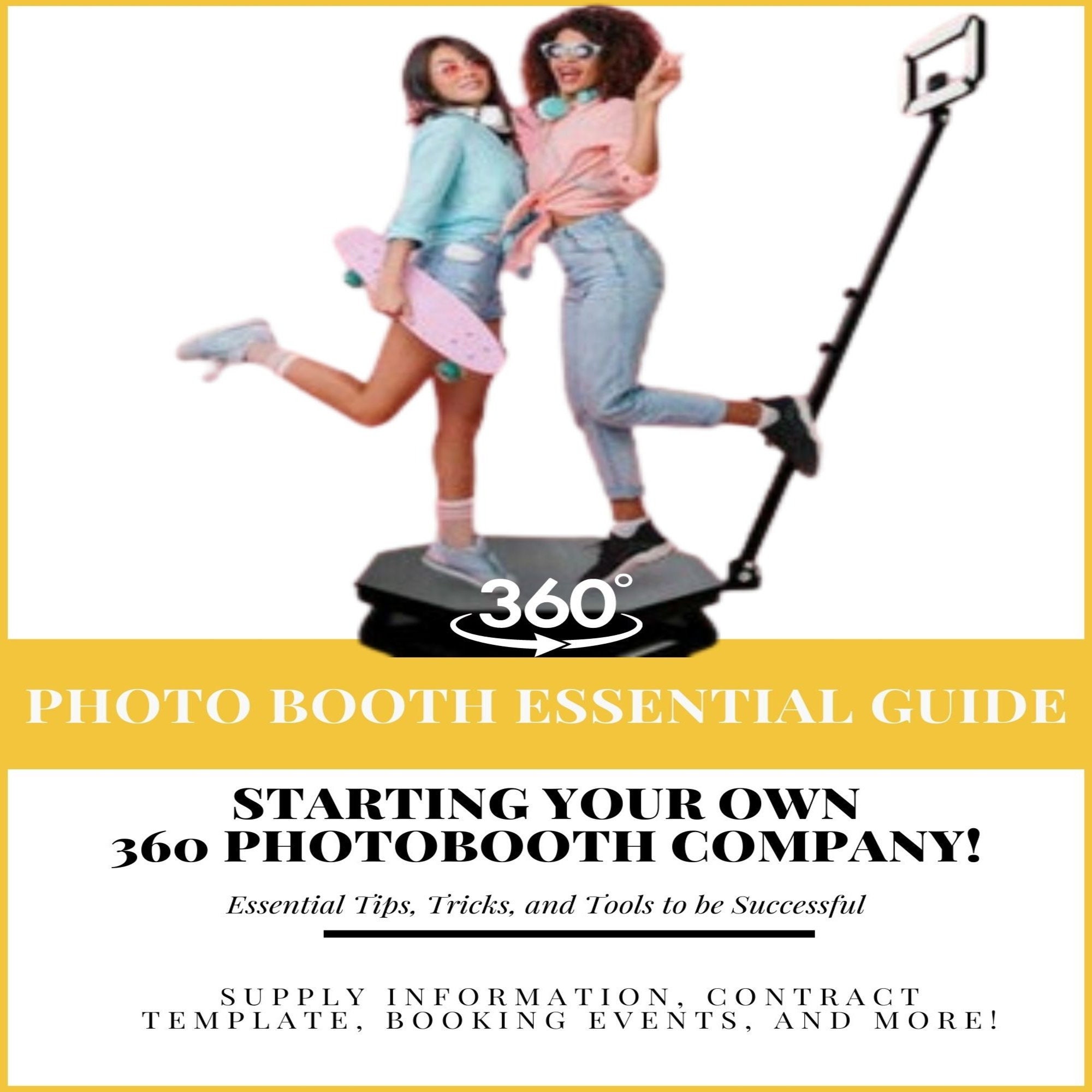 360 Photo Booth Essential Guide Starting Your Own 360 Photo Booth