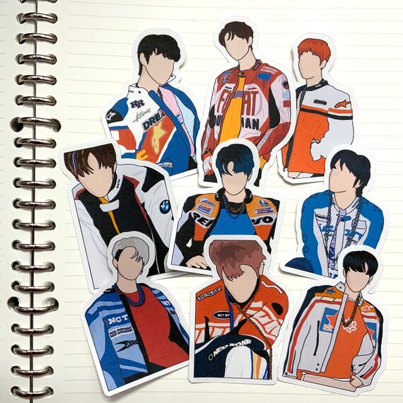 Nct 127 Punch 1st Player Sticker Set Johnny Etsy