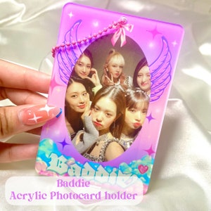 Baddie Acrylic Photocard Holder
