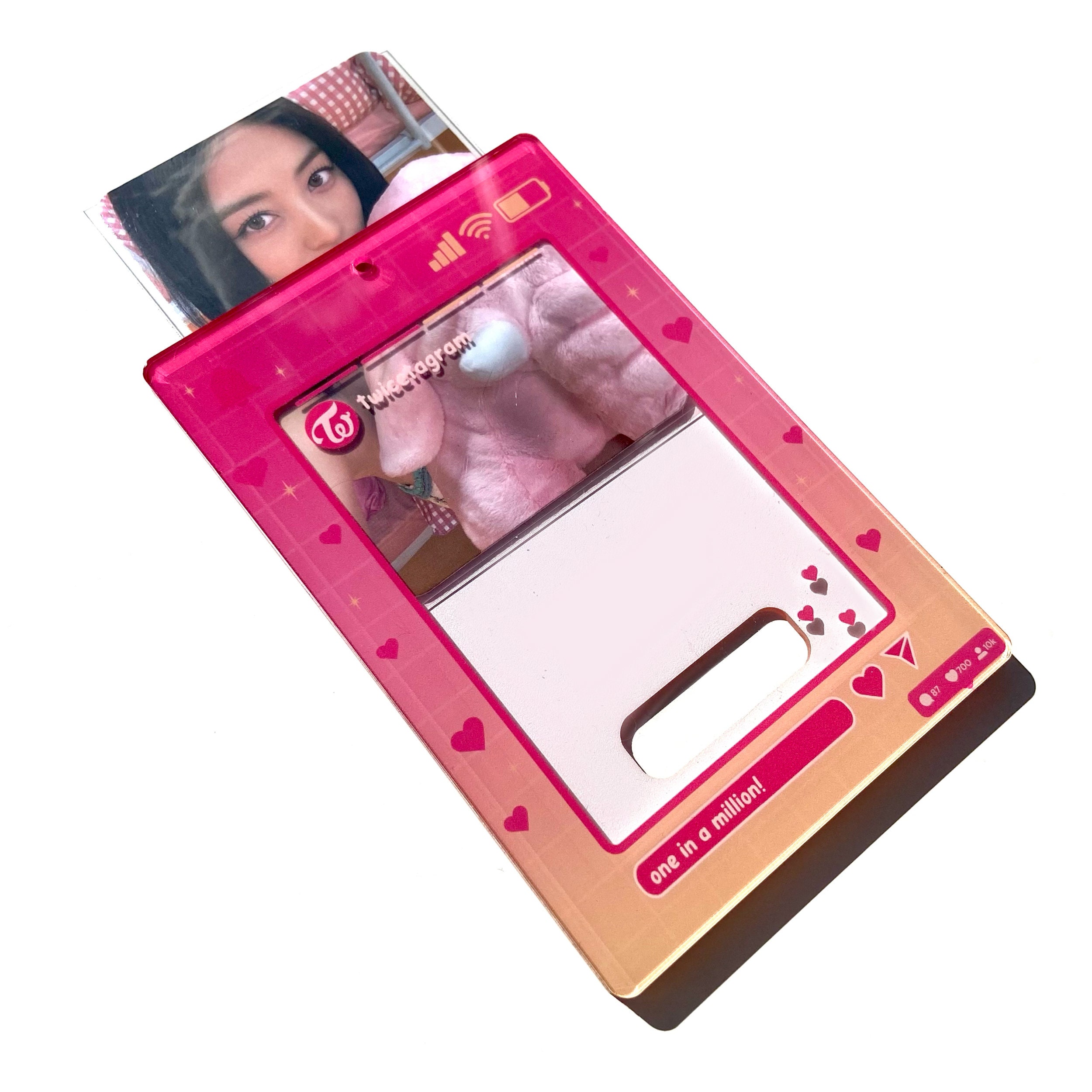 TWICE ACRYLIC PHOTOCARD STAND - ONCE AGAIN - JYP SHOP