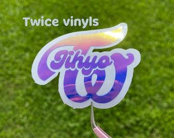 Twice Kpop Custom Vinyl Twice Logo Etsy Ireland