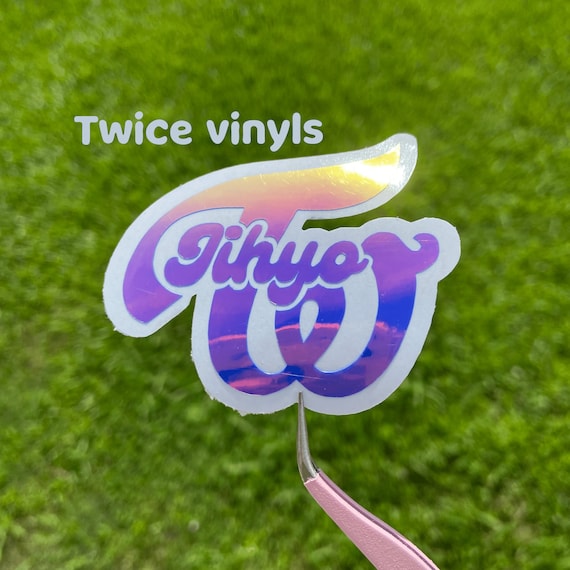 Twice Kpop Custom Vinyl Twice Logo Etsy