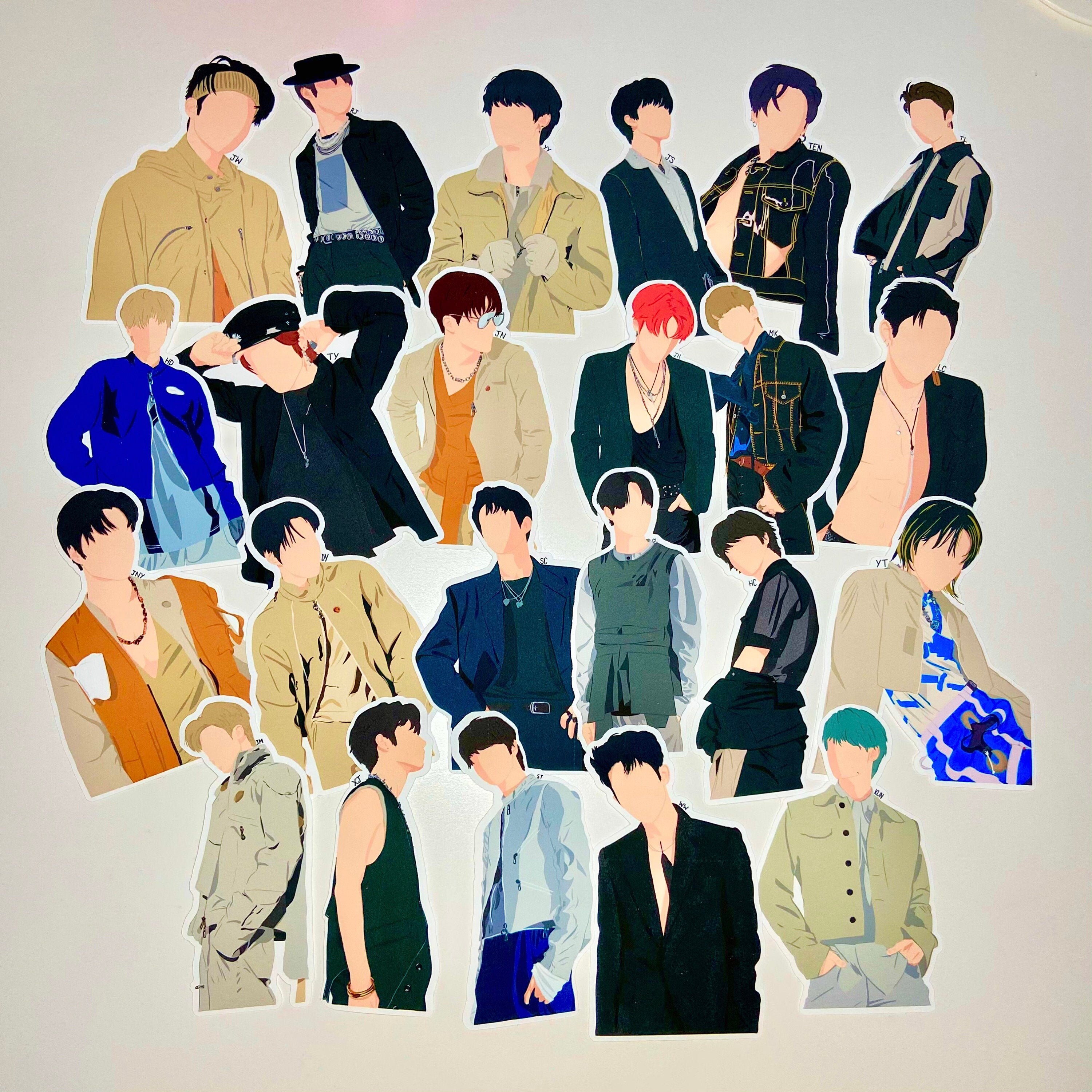Nct 2020 Resonance Stickers Nct 127 Nct Dream Wayv Nct U Etsy