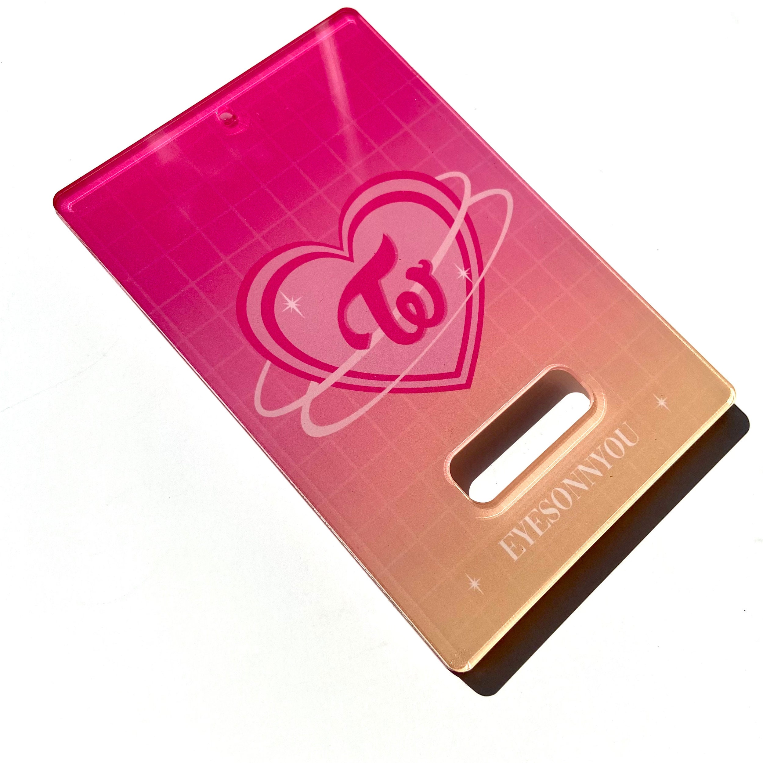 Twicestagram Acrylic Photocard Holder - Etsy
