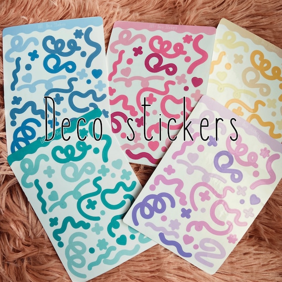 Mini Confetti Sticker Sheet Photocard Stickers, Kpop, Kpop Stickers,  Journaling, Decor, Toploader, Sleeve, Pc, Photocard 