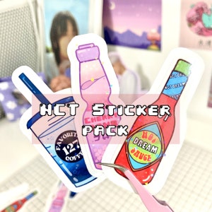 N C T Sticker Set | 127,  dream, Way V, u,