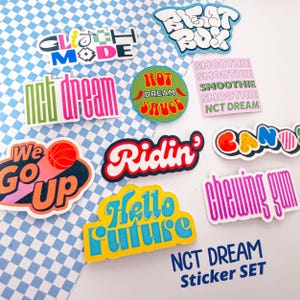 Ensemble d'autocollants NCT Dream Songs