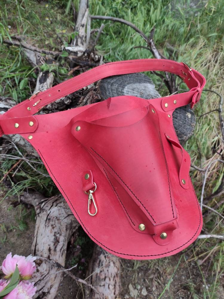 RED Florist tool belt 4 in 1 florist garden belt gardening Etsy