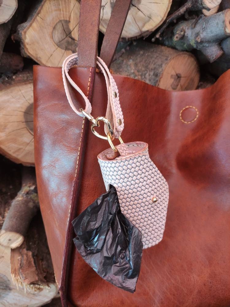 Leather Poop Bag Holder — HOUNDDOG
