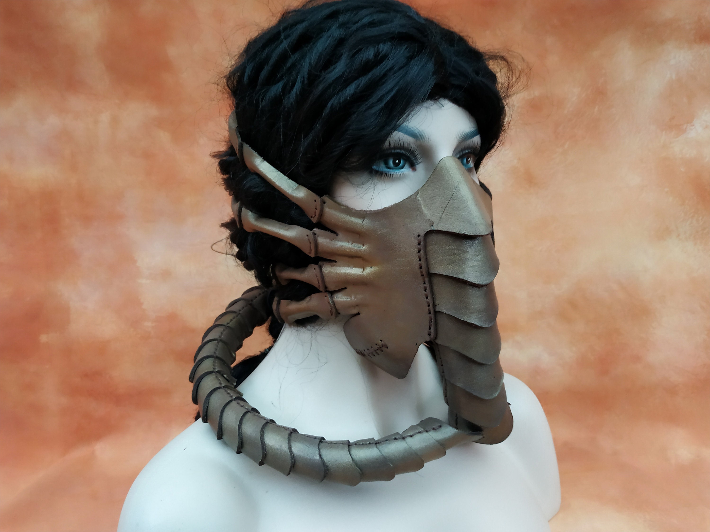 Alien Facehugger Mask Facehugger Mask Alien Mask Covid Etsy