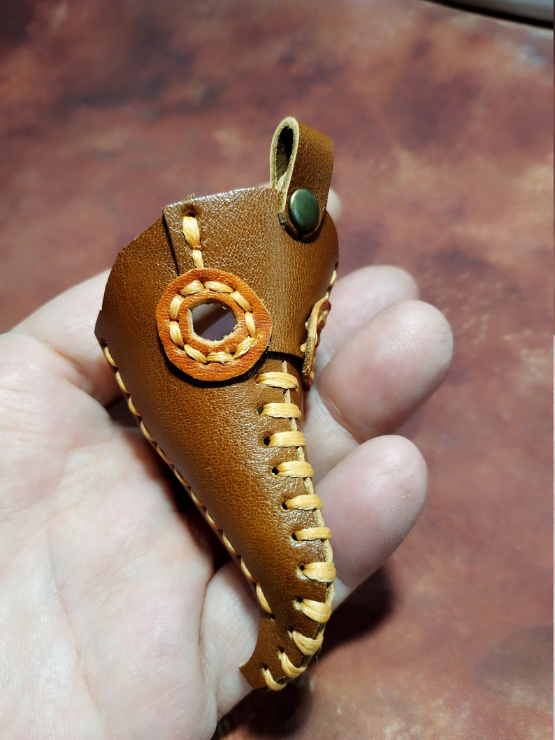 Tiny Plague Doctor Mask Keychains Plague Doctor Costume Plague Doctor Mask Key Chain