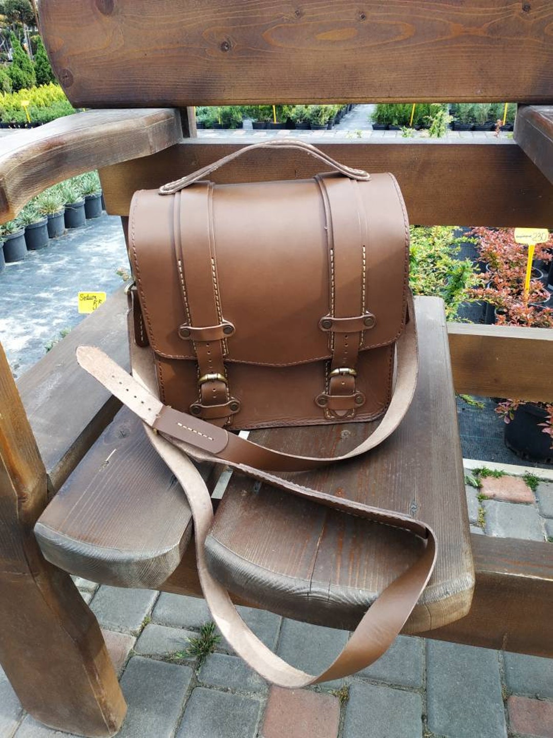 Camera Leather Bag HAND SEW, Leather Bag, Leather Camera Case With Strap, Photographer Camera