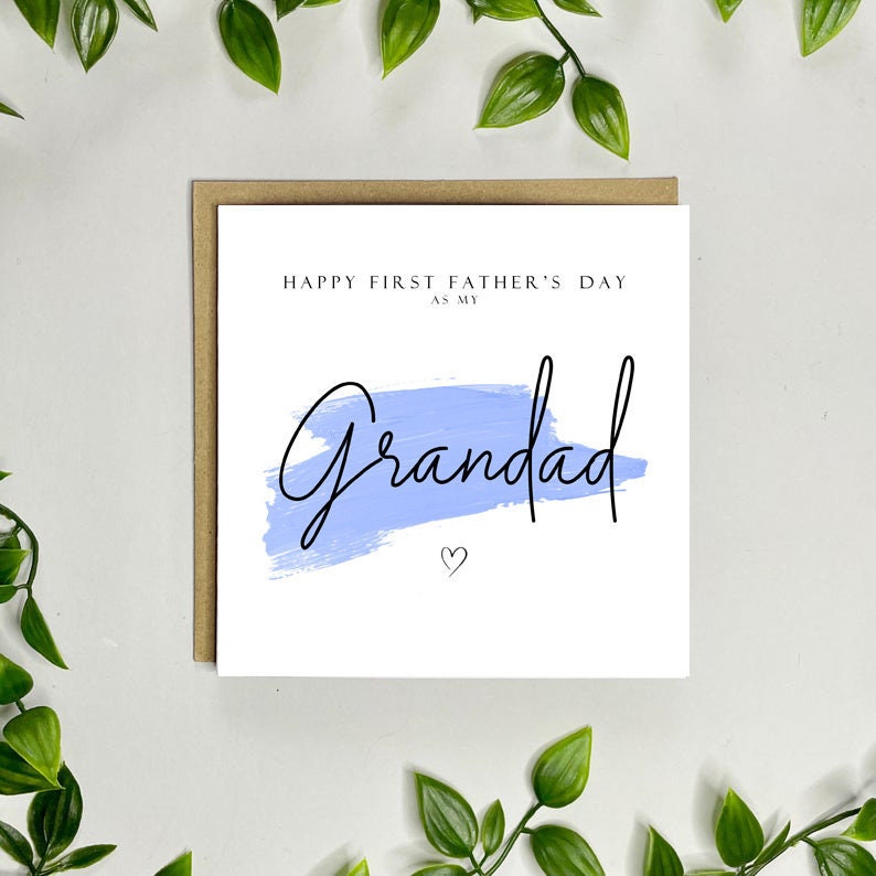 grandad first fathers day