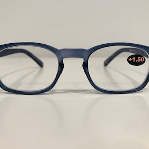 Designer Magnified Reading Glasses Blue 3792