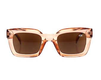 Reading Sunglasses BROWN/CRYSTAL 0046